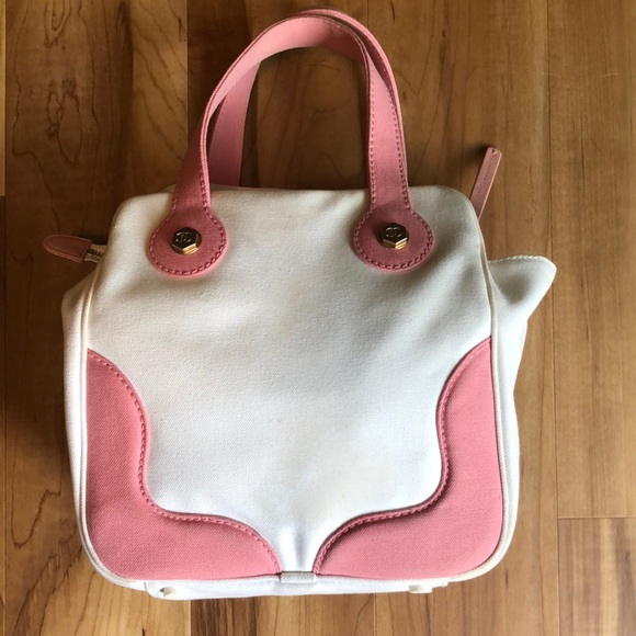 Chanel cloth/canvas small baguette - Picture 2 of 8